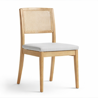 Silla inv. SEUL, roja
